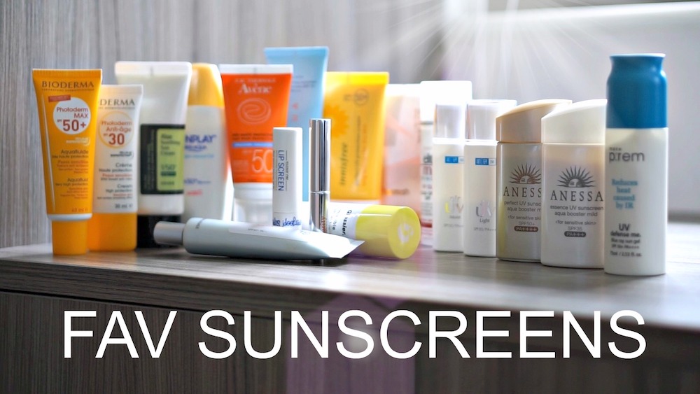 Sunscreen Favourites Roundup! Best Chemical UV Filters