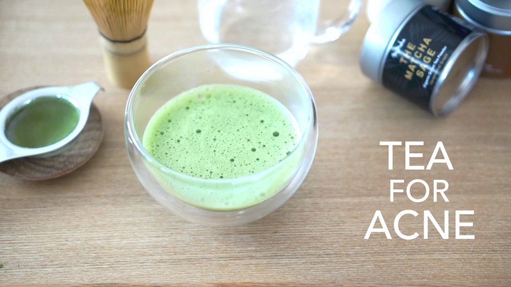 Tea to Treat Hormonal Acne & How To Make Matcha!