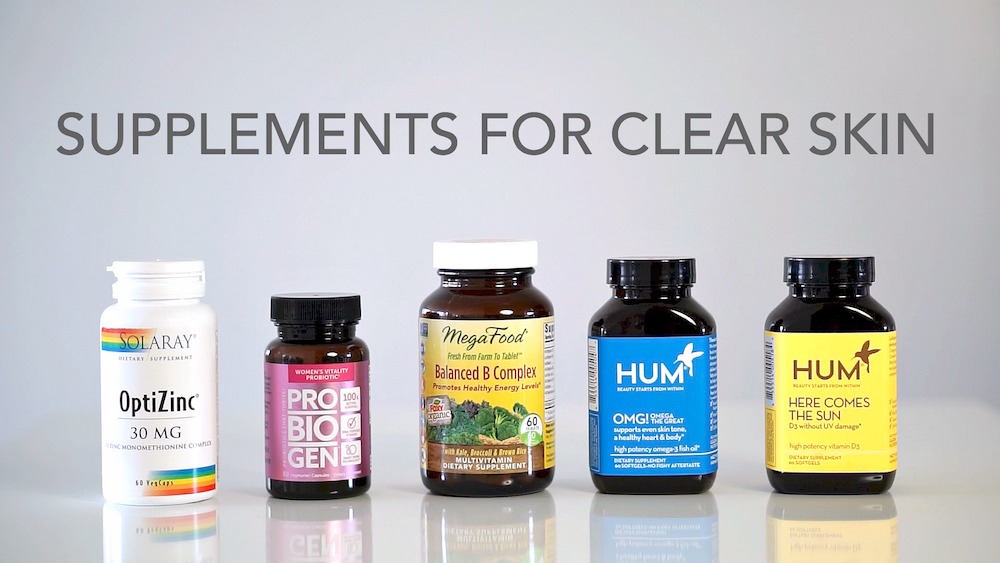 Five Best Supplements for Clear Skin