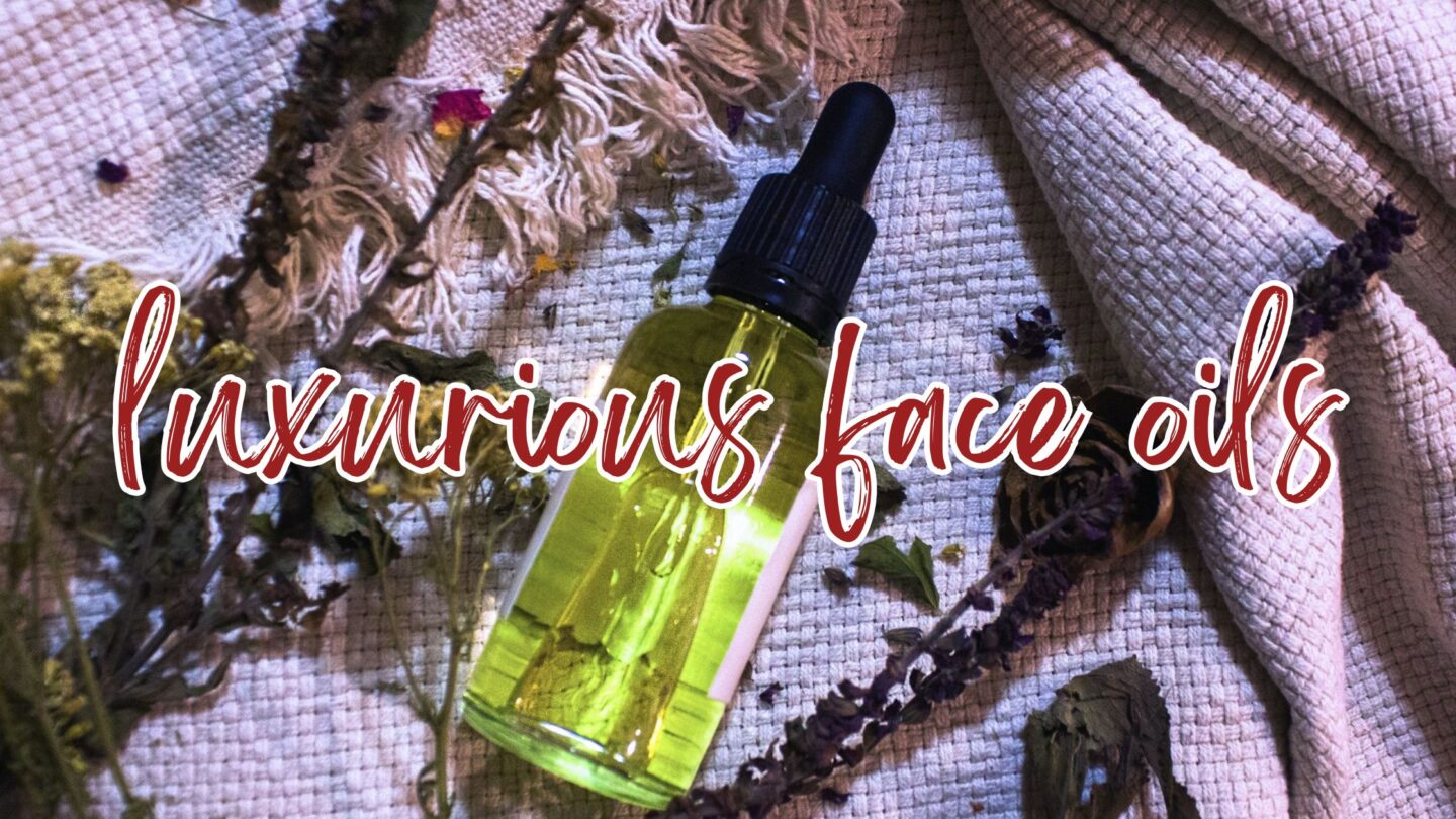 face oils banner