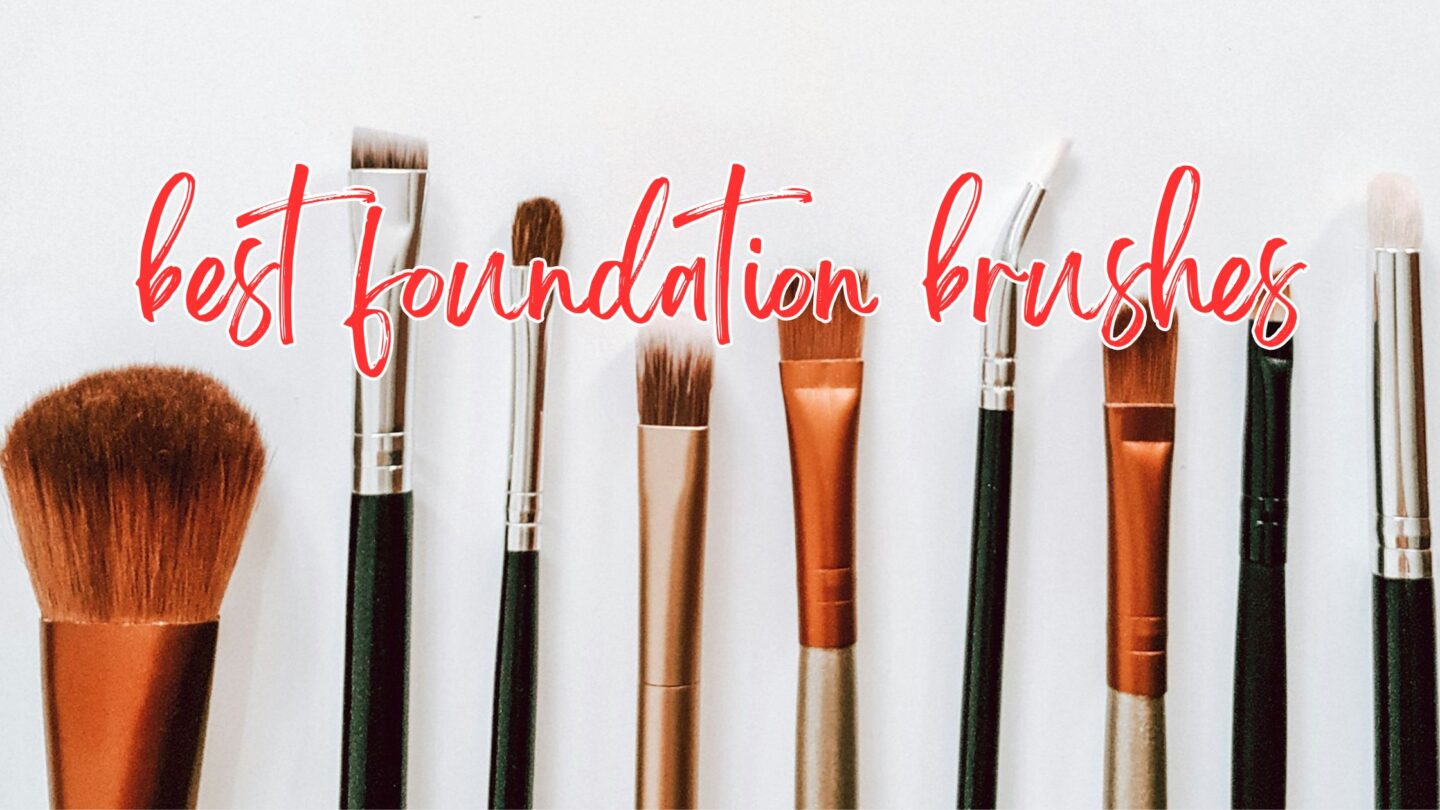 best foundation brushes banner
