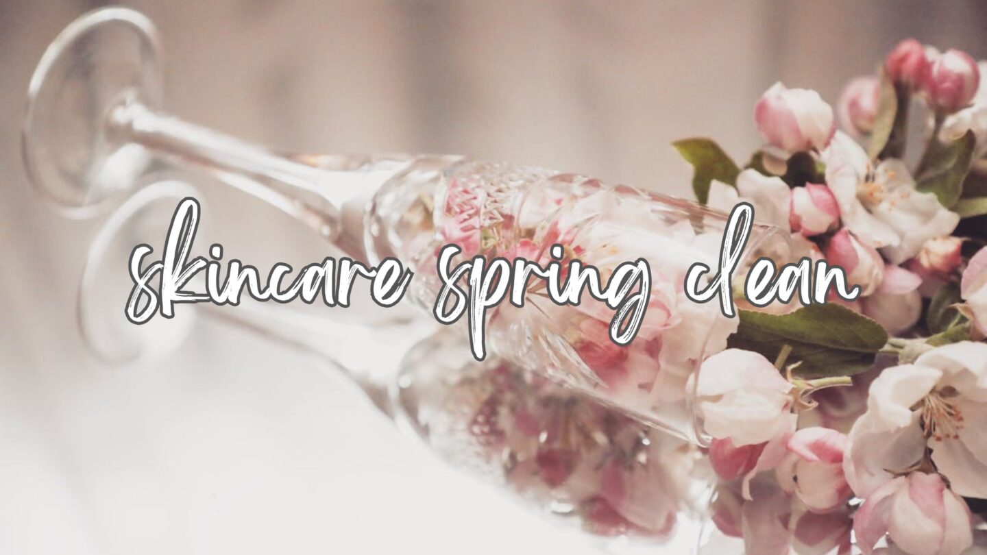 spring clean skincare banner